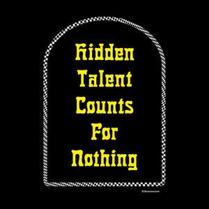 Booooooom Hidden Talent T-Shirt (Black)