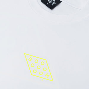 Booooooom Diamond Logo T-Shirt (White)